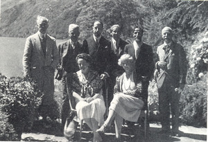 Roberto Assagioli with Alice Bailey